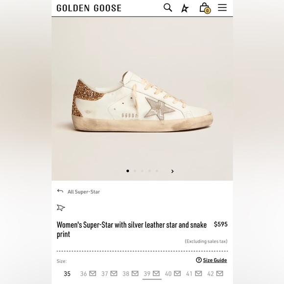 Golden Goose Superstar w/ Leather Star - Picture 3 of 4